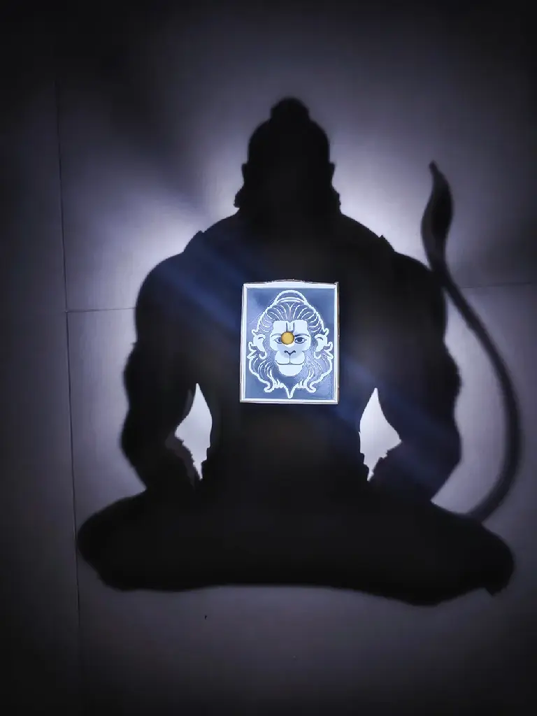 Hanuman Projection Shadow Lamp