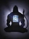 Hanuman Projection Shadow Lamp